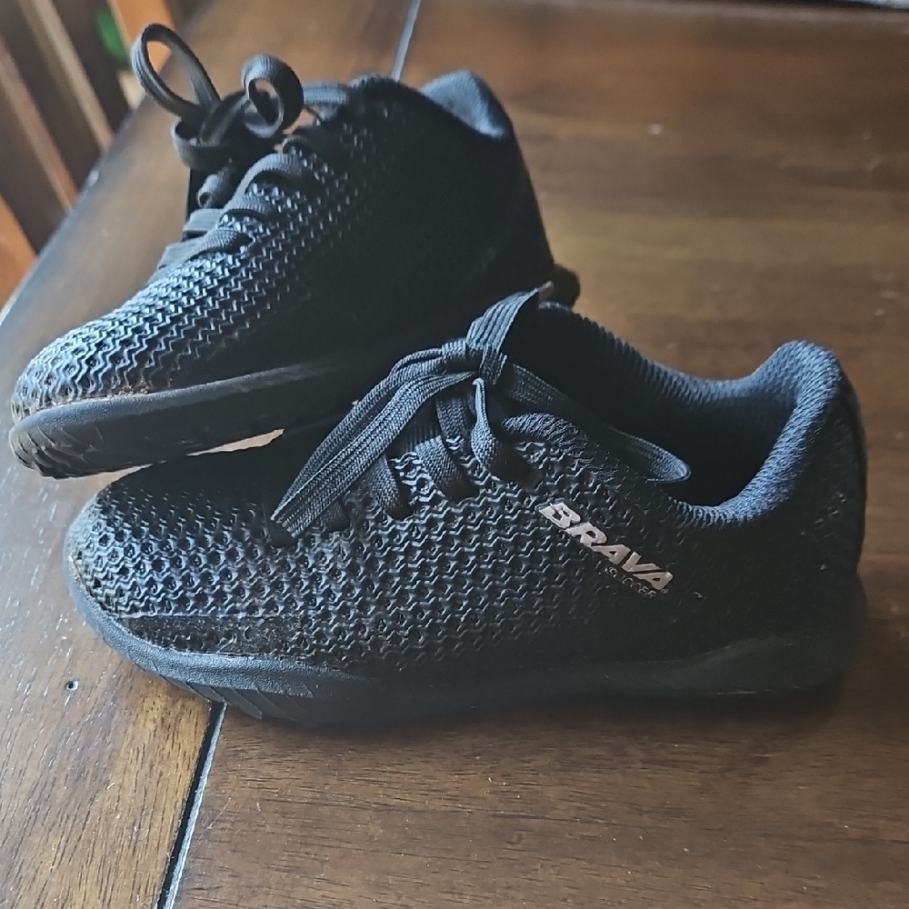 Kids Black Sneakers